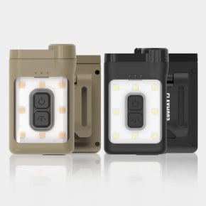 캡온 충전식LED캡라이트65A+(CLP-330 BK/TN)