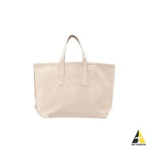 스튜디오 니콜슨 24 SMALL EMBROIDERED LOGO TOTE BAG - DOVE (737) (스몰 자