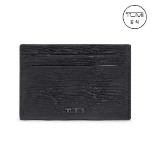 TUMI [TUMI KOREA] 나소 슬림 카드 케이스 블랙 엠보_01262159DEM