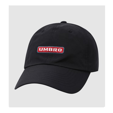 엄브로 남녀공용 클래식 워딩 볼캡 UQ123CCP22BLK