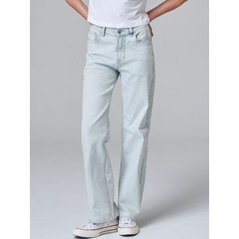 마롭(MaLoupe) 9106 세미 와이드 데님팬츠 (라이트인디고)