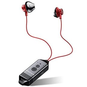 Bluetooth 5.0 iPhone (red) 통화 녹음 헤드셋 휴대 전화 통화 녹음은 및 Android에서 사용할 수