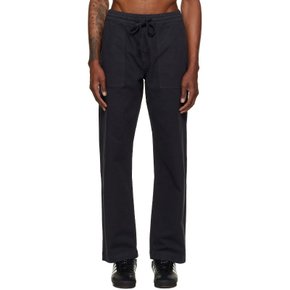 메르츠 비 슈바넨 그레이 코튼 트윌 드로우스트링 워커 슬랙스 PANTS05.98.3 98 charcoal