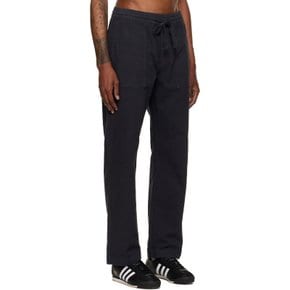 메르츠 비 슈바넨 그레이 코튼 트윌 드로우스트링 워커 슬랙스 PANTS05.98.3 98 charcoal