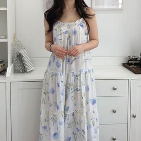 2컬러 냉장고 소재 여름 원피스 잠옷 시원한 파자마