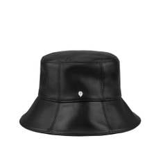 24FW 헬렌카민스키 HAT51433 BLACK 나파 가죽 휘트니 버킷햇 블랙