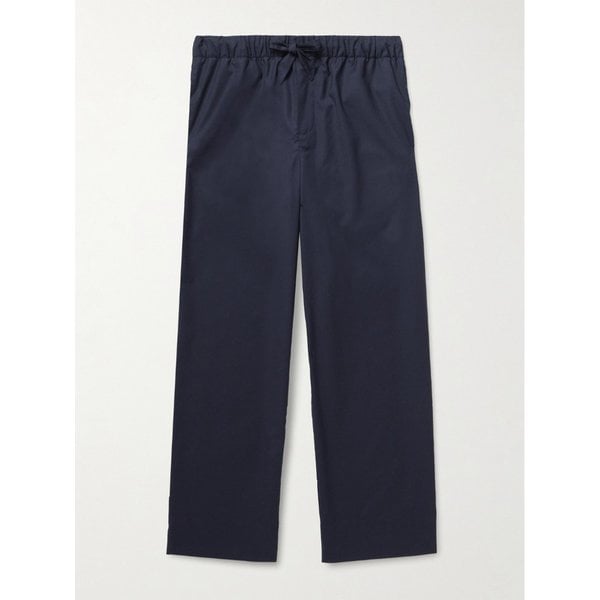 프레스코볼 카리오카 루안 스트레이트 레그 울 드로우스트링 팬츠 46376663163008321