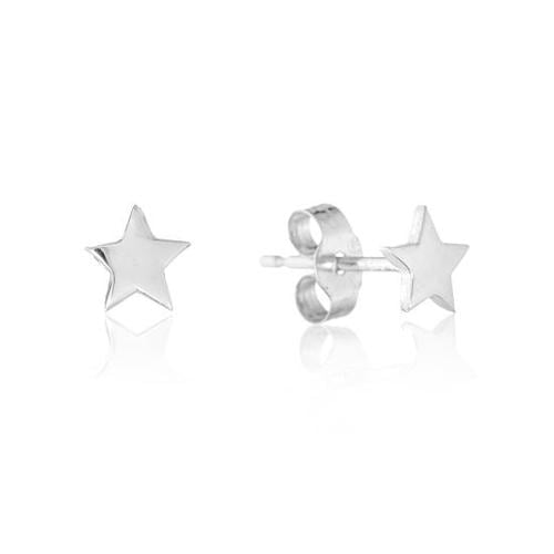 아우리 주얼리 이어링 E1397 Soho Sterling Silver Mini Star Stud Earrings
