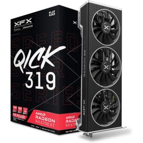 미국 XFX 그래픽카드 Speedster QICK319 AMD Radeon RX 6700 XT CORE Gaming Graphics Card with