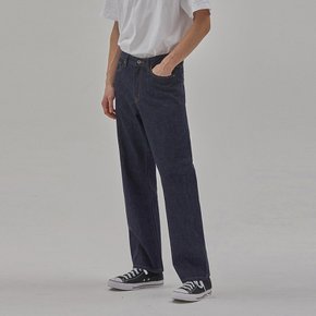 DENIM STRAIGHT COMFORT RAW PANTS INDIGO