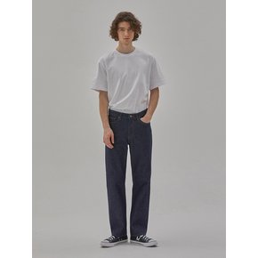 DENIM STRAIGHT COMFORT RAW PANTS INDIGO