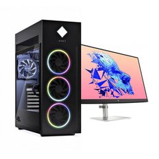 OMEN 45L GT22-3000KL U32 게이밍 컴퓨터 U9-285K 윈도우11 128GB램 SSD2TB HDD2TB RTX4090 32형 모니터