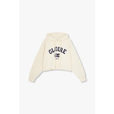 GCUT [지컷24F/W]로고 크롭 후드 티셔츠(7224340603)