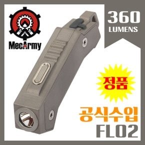 MecArmy 맥아미 공식수입 업체 FL02 (Sandblasted) 충전용 손전등