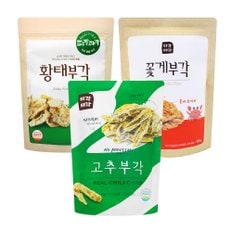 티각태각 황태100g+꽃게100g+고추부각60g(총260g)