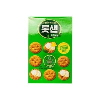  롯데 롯샌 파인애 플 315g 1개 아이 간식 과자 (W6D40A6)