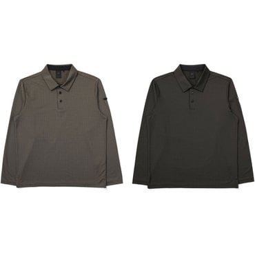 K2 KMU23264 남성 간절기 시그니처 가을 자가드 폴로 티셔츠