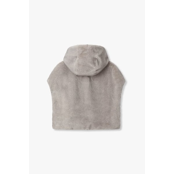 [부산점] 보브)) 신세틱 퍼 후드 집업 베스트 (7125475510)