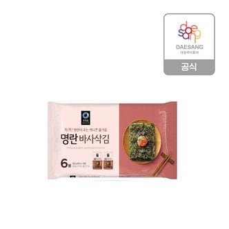  청정원 명란맛 바사삭김 3.8gx6봉