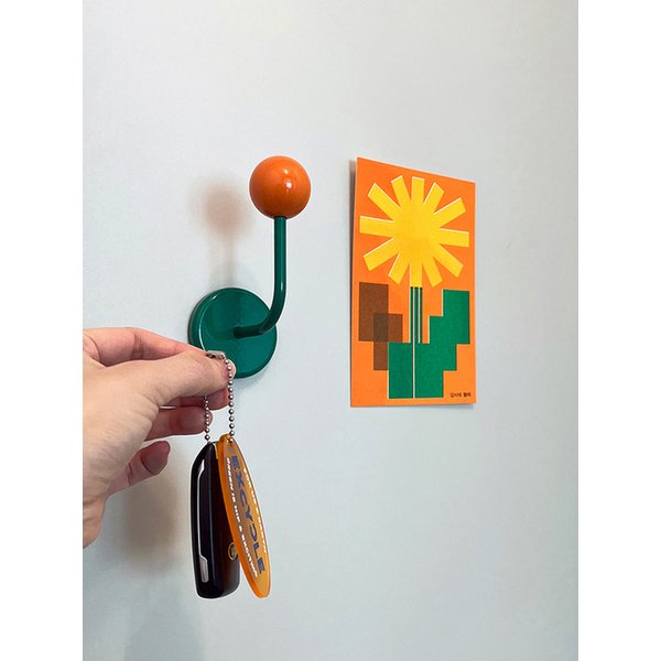 컬러드랍 마그넷후크_오리진