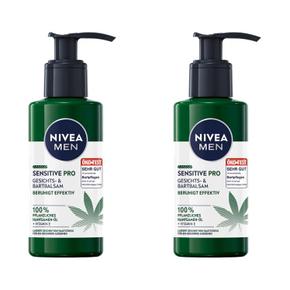 [해외직구] 독일직구 Nivea 니베아 맨 센서티브 프로 페이스 비어드 밤 150ml 2팩