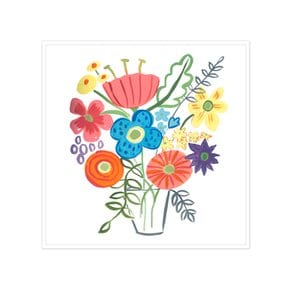 그림액자 Floral Medley I, 파리다 자만