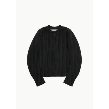 샵아모멘토 아우렘비아익스 25SS Pinstripe Doublet, Black