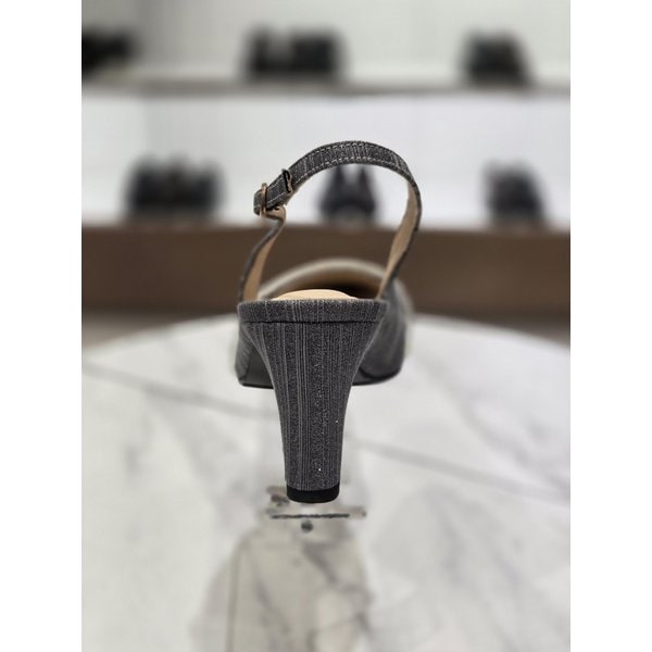 [시흥점] 여성 크리스탈 펄 스트랩 슬링백 (FLO305)