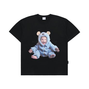 아크메드라비 BABY FACE MONSTER BABY SHORT SLEEVE T-SHIRT BLACK 몬스터베이비 SSBKBF-MSB