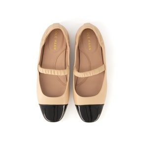 COLEHAAN [24SS][YVETTE BALLET] 베이지 여성 메리제인 플랫 슈즈 CHSO4E281I2