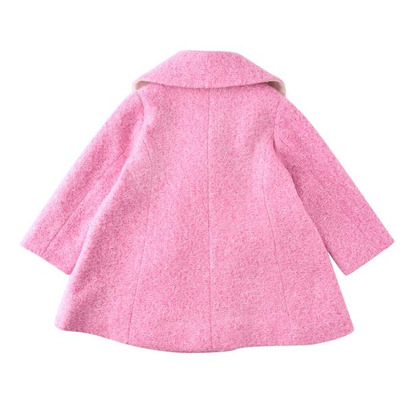 [여주점] 루즈페  -  핑크빅카라A라인코트  74C1910201