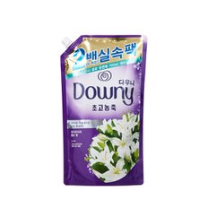 다우니 리필 실속팩 릴리 (퍼플) 1.6L