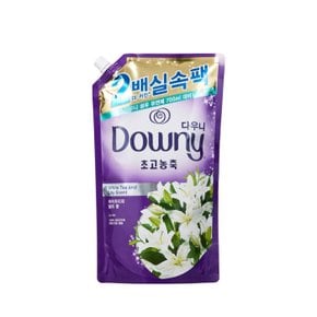 다우니 리필 실속팩 릴리 (퍼플) 1.6L