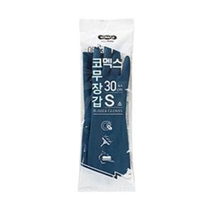 국산 라텍스 고무장갑 소 (네이비)[31903679]