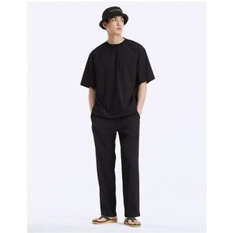 T.I FOR MEN 플리츠 라운드 반팔티셔츠 M234MTS153M_P365517632