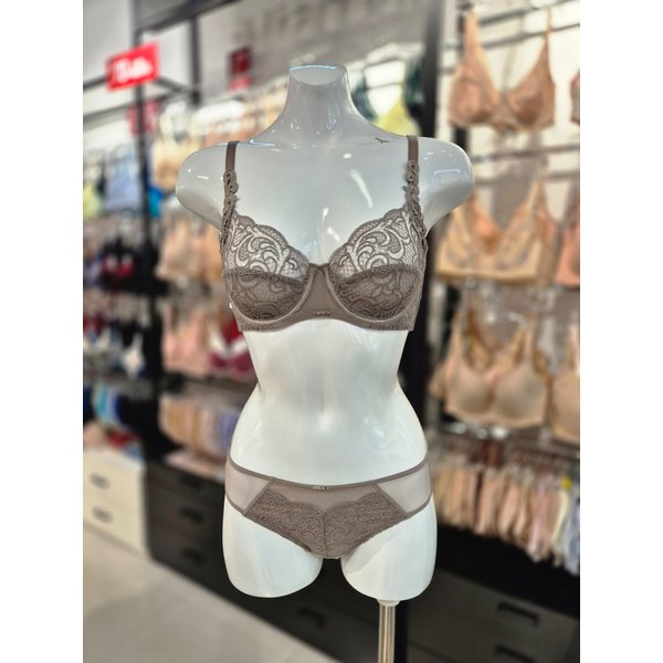 [시흥점] S 비너스 ) 오르화 타투망 풀컵 홑겹 브라,망레이스팬티 세트 [OBR7827/OPT7827S-DB]