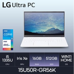 전자 울트라PC 15U50R-GR56K (WIN11HOME/SSD 512GB/RAM 16GB) HMC