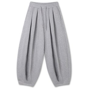 핀턱 벌룬 와이드 스웨트 팬츠 DLX2971 (3 COLOR)