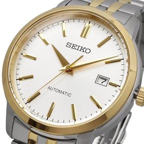 SEIKO Automatic Made in Japan SRPH92 [] [세이코] 자동 감기 맨즈 손목시계 일본제 실버×골드