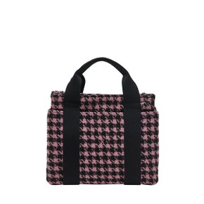 Stacey Daytrip Houndstooth Tote S Pink (0JSN3TT41102F)