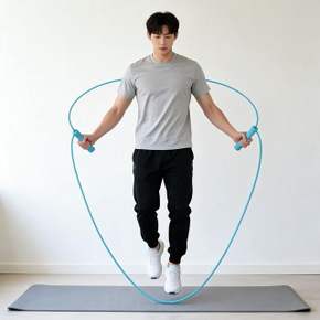 줄넘기 논슬립 운동기구 유산소 트레이닝 실내 실외 체력관리 성인