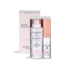 + 록시탄(L`OCCITANE) 렌 브란슈 일루미네이팅폼 디스커버리 거품 세안 미니 화장수 세트