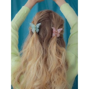 Sweet butterfly hair claw(2colors)