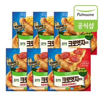 풀무원 크로엣지피자 6판 (스위트콘X3+페퍼로니X3)[33509771].