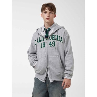 후아유 Signature Patch Hood Zip-up(Brushed) WHMZF4911U