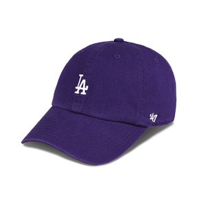47브랜드 LA 다저스 스몰 로고 MLB 엠엘비 볼캡 야구 모자 퍼플 B-BSRNR12GWS-PPB