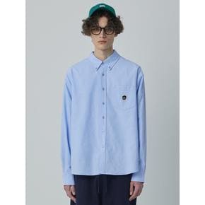 SOLID POCKET SHIRTS [BLUE]