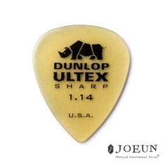 [던롭] 기타피크 Ultex Sharp 1.14mm 433R1.14