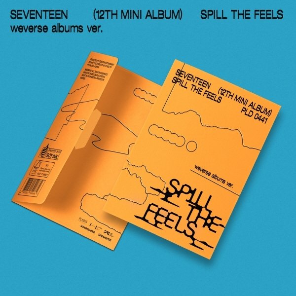 [WEVERSE]세븐틴 - 미니 12집 [Spill The Feels] Weverse Albums Ver. / 12Th Mini Album [Spill The Feels] Weverse Albums Ver.  {10/14발매}