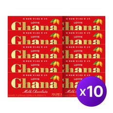  롯데 가나 밀크 70g x10개